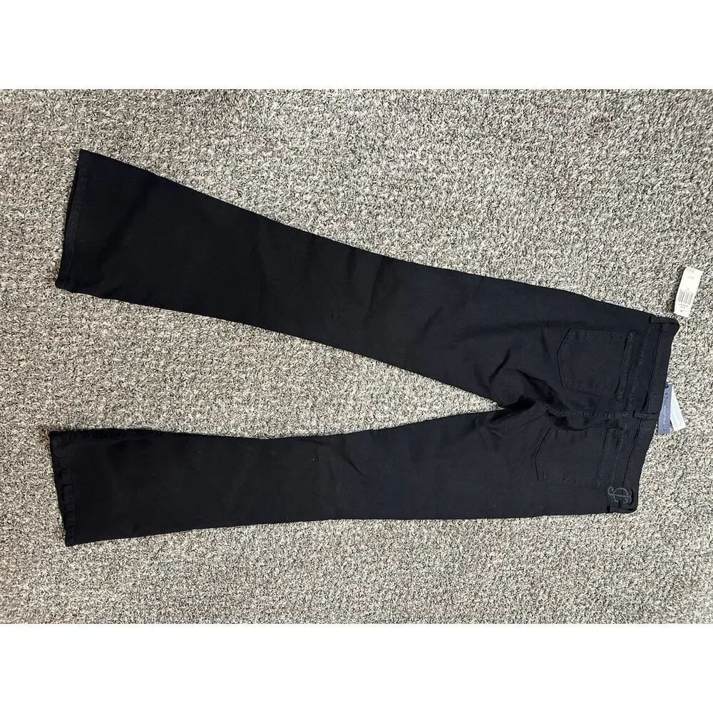 JUICY COUTURE WOMENS BLACK ROCKER BOOT JEANS Size 30